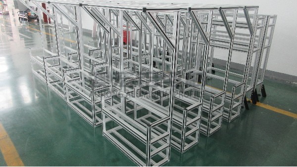 工業鋁型材框架搭建應該如何選擇連接方式呢？